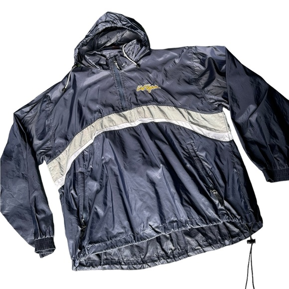 Champions men’s West Virginia university Mountaineers hooded windbreaker jacket - Picture 1 of 7